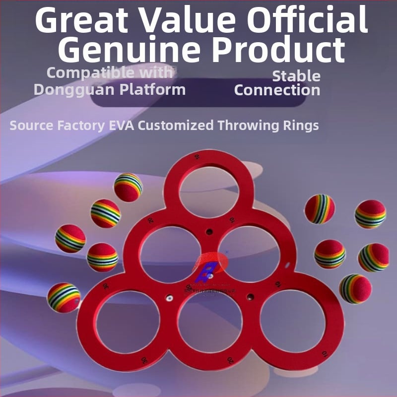 Голяма промоционална цена Водна плаваща игра Тренировъчна вълнова топка EVA басейн Триъгълник Хвърлящ кръг