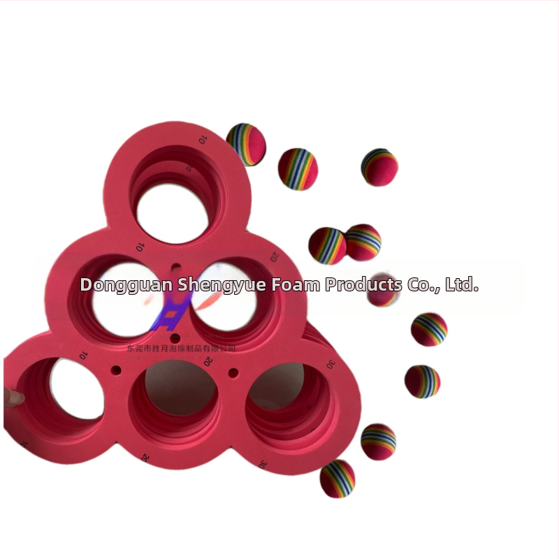 Голяма промоционална цена Водна плаваща игра Тренировъчна вълнова топка EVA басейн Триъгълник Хвърлящ кръг