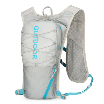 Amazoni multifunktsionaalne nailonist jooksukast seljakott maratoni turvalisusega helkur spordiseljakott veekott seljakott jalgrattasõidukott