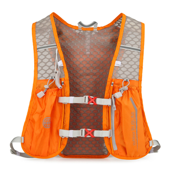 Amazoni multifunktsionaalne nailonist jooksukast seljakott maratoni turvalisusega helkur spordiseljakott veekott seljakott jalgrattasõidukott