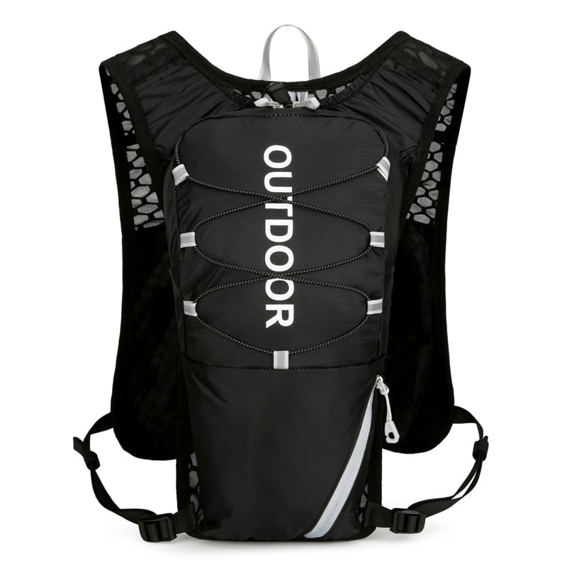 Amazoni multifunktsionaalne nailonist jooksukast seljakott maratoni turvalisusega helkur spordiseljakott veekott seljakott jalgrattasõidukott