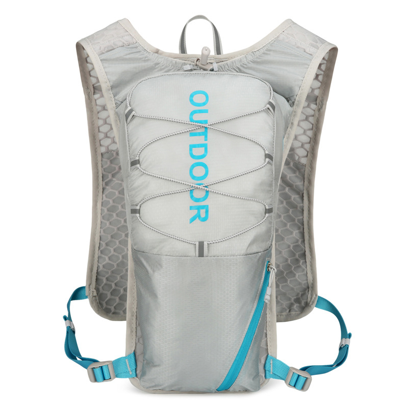 Amazoni multifunktsionaalne nailonist jooksukast seljakott maratoni turvalisusega helkur spordiseljakott veekott seljakott jalgrattasõidukott