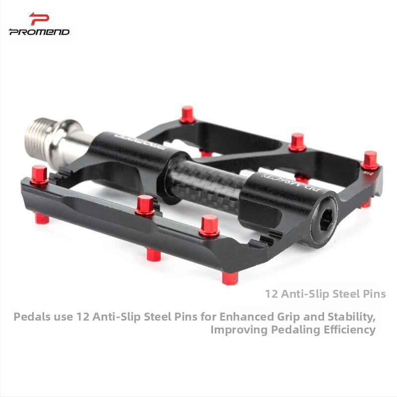 PROMEND педал за велосипед с титаниева дръжка и карбонова тръба 86T за планински велосипед 3 Peilin педал за шосеен велосипед