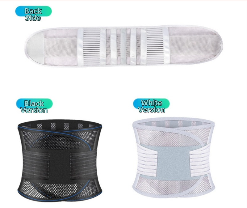 Medicininės klasės plieninių plokščių karšto slėgio sportinė apsauga juosmens diskui, sėdimas fiksuotas juosmens stuburo fitneso bėgimo juosmens diržas