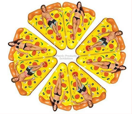 Надуваема пица за възрастни, плаваща греда, диня, ананас и лимон, плаващо легло с въздушна възглавница, плаваща дъска, дрейфуваща за плуване, плаваща греда