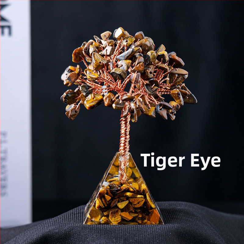 Tarpvalstybinis karštas išpardavimas Natūralus krištolinis žvyras Turto medis Klijai Lašinantis Derva Piramidės Pagrindas Namų Svetainės Dekoravimo Papuošalai