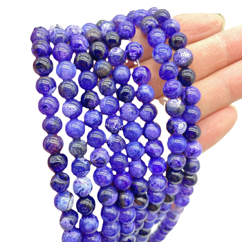 Piiriülesed uued tuledraakon-agaat helmed, isetehtud ehted, aksessuaarid, poolvalmis tuleagaat ümmargused helmed, tehasepood