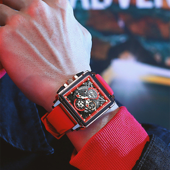 Ruudukujuline õõneskellaga meeste tipptasemel ärikellaga trendikas veekindel helendav kvartskellaga piiriülene hulgimüügikalender