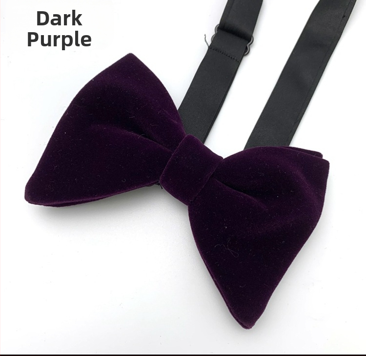 Lehma sarvest kikilips kuldne sametkangast kikilips tekstuuridega elegantne mood pulm peigmees lehma sarvest laia kujuga lips