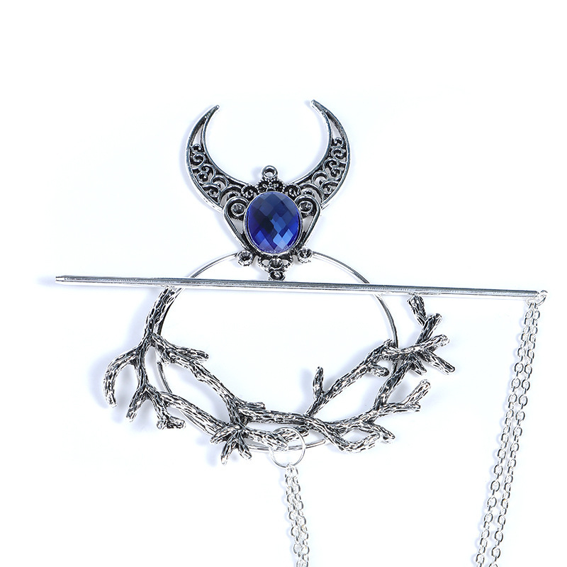 „Chensu“ unikalus, tarpvalstybinis, raganos, vikingų, cirkonio, elegantiškas, madingas, taškuotas plaukų aksesuaras mergaitei, retro stiliaus, personalizuoti plaukų aksesuarai