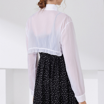 2023. aasta suvised naiste pluusid, lühikesed päikesekaitsega kardiganid seelikute ja sallidega, superhaldjalikud ja stiilsed särgid, piiriülesed tootjad