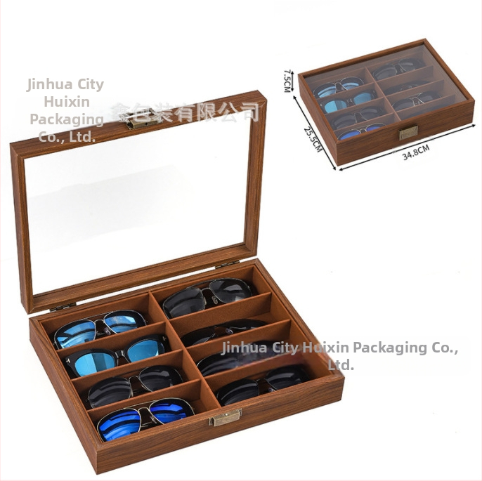 Χονδρική πώληση ρολογιών υψηλής ποιότητας, κουτί κοσμημάτων αποθήκευσης ρολογιών, έτοιμο δερμάτινο ρολόι, διαφανές κουτί αποθήκευσης παραθύρων