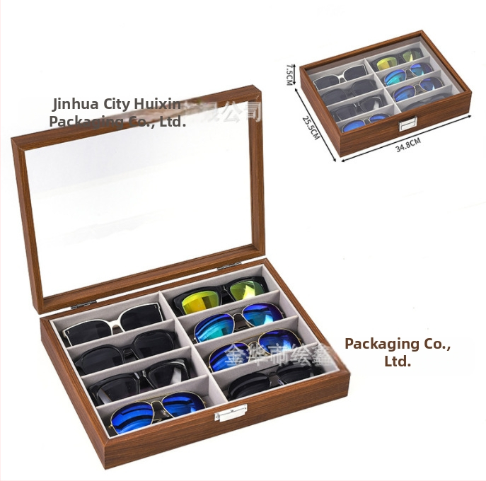 Χονδρική πώληση ρολογιών υψηλής ποιότητας, κουτί κοσμημάτων αποθήκευσης ρολογιών, έτοιμο δερμάτινο ρολόι, διαφανές κουτί αποθήκευσης παραθύρων