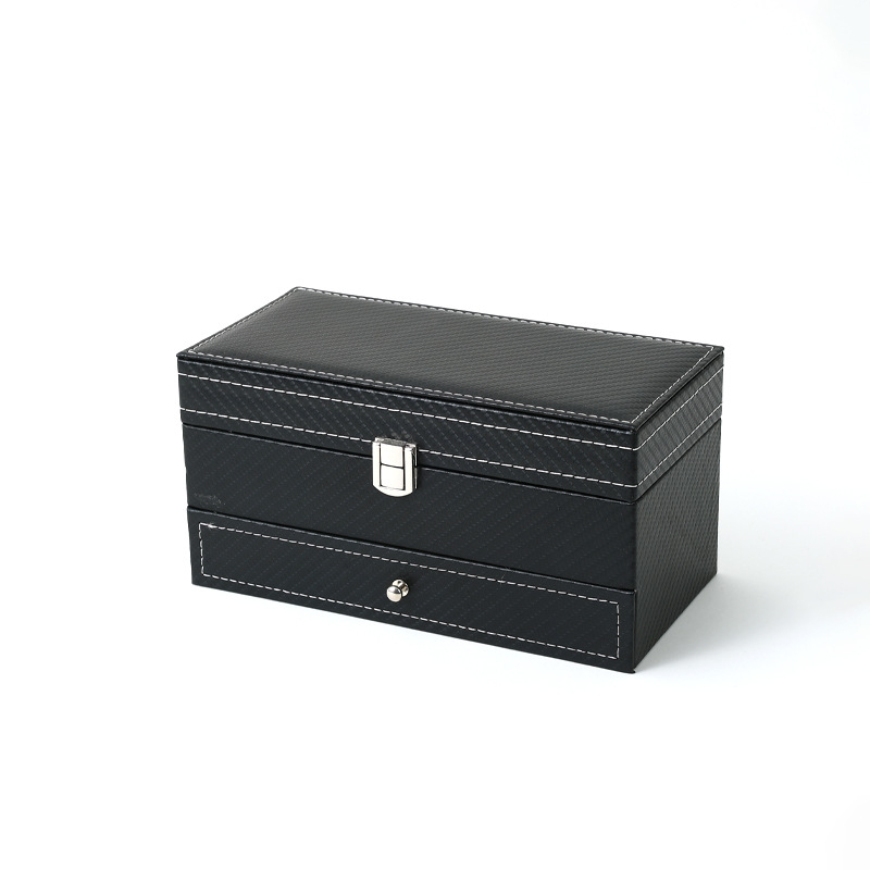 Χονδρική πώληση ρολογιών υψηλής ποιότητας, κουτί κοσμημάτων αποθήκευσης ρολογιών, έτοιμο δερμάτινο ρολόι, διαφανές κουτί αποθήκευσης παραθύρων