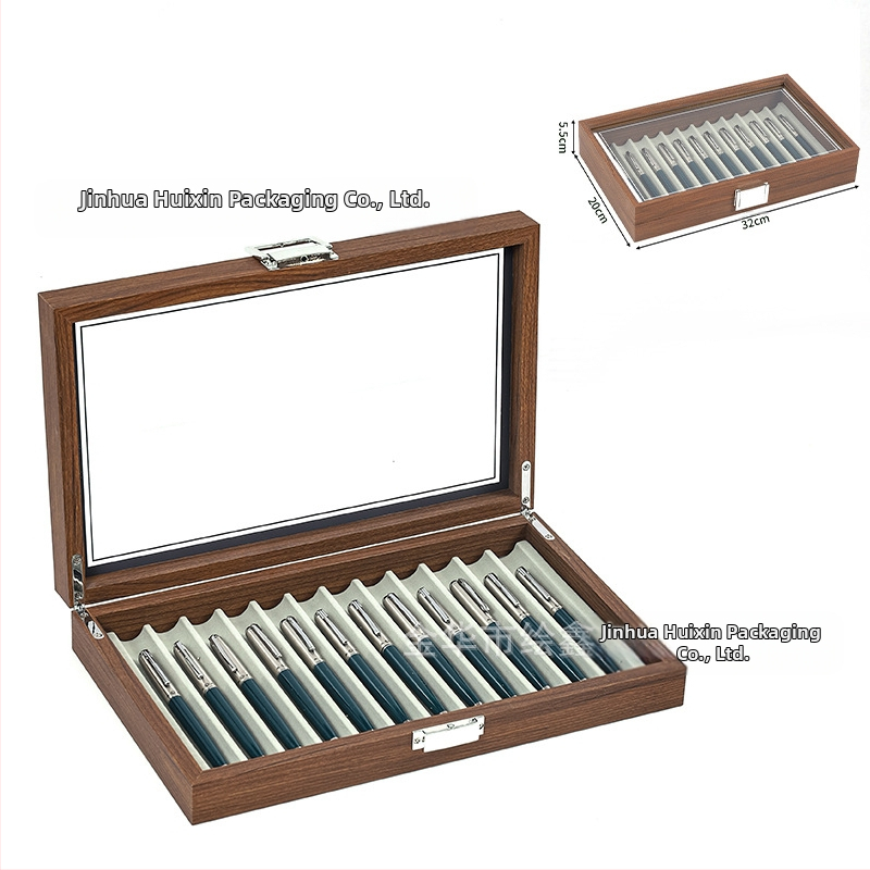 Χονδρική πώληση ρολογιών υψηλής ποιότητας, κουτί κοσμημάτων αποθήκευσης ρολογιών, έτοιμο δερμάτινο ρολόι, διαφανές κουτί αποθήκευσης παραθύρων