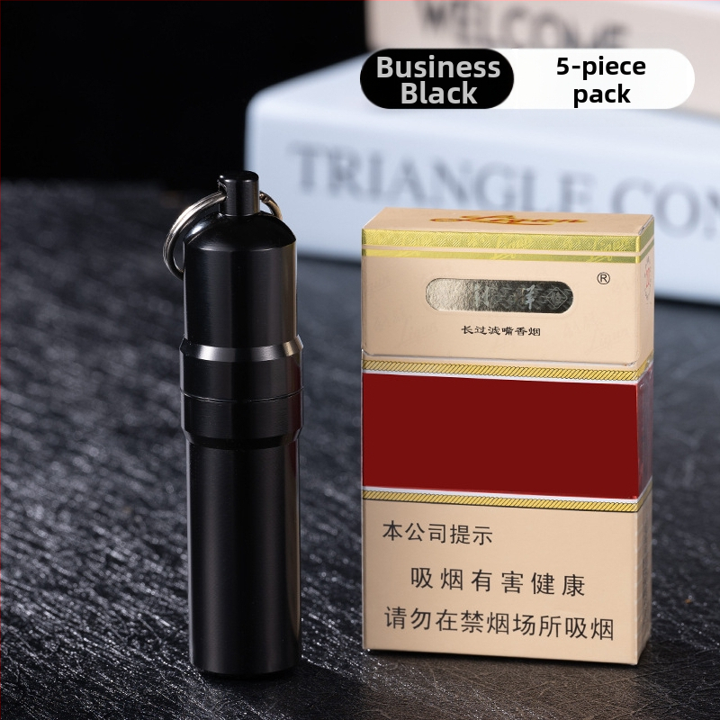 YF815 pārnēsājams piekarināms gredzens metāla mitrumizturīgs cigarešu kannas aizzīmogotā cigarešu futrāļa rūpnīcas pārrobežu vairumtirdzniecības tējas kanna