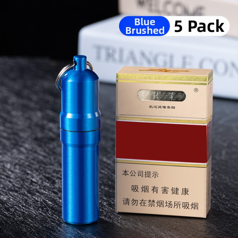 YF815 pārnēsājams piekarināms gredzens metāla mitrumizturīgs cigarešu kannas aizzīmogotā cigarešu futrāļa rūpnīcas pārrobežu vairumtirdzniecības tējas kanna