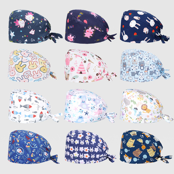 Χειρουργικά σκουφάκια για άνδρες και γυναίκες, καθαρό βαμβάκι, μεγάλο γείσο, καλοκαιρινά καπέλα οδοντιατρικής νοσοκόμας, χειρουργεία, εργασία και ιατρική περίθαλψη