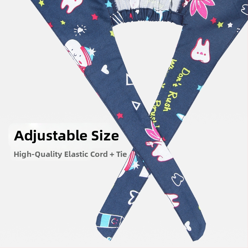 Хирургически шапки за мъже и жени, чист памук, голяма периферия, летни шапки за зъболекарски сестри, за лекари в операционната зала, за работа и медицински грижи