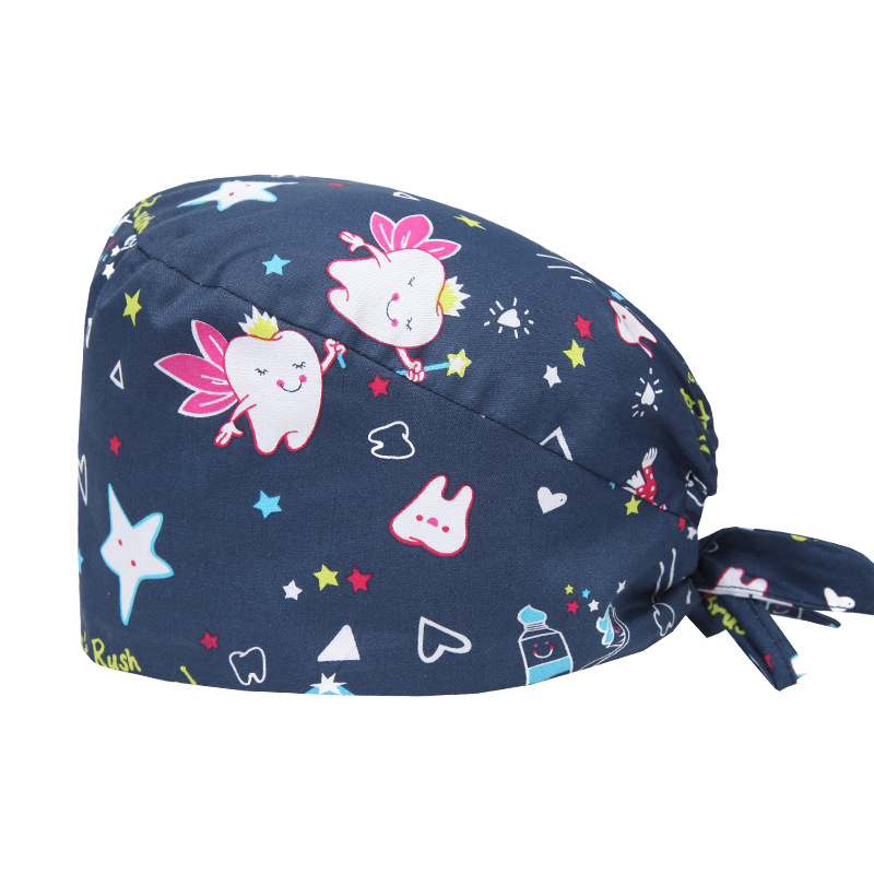 Χειρουργικά σκουφάκια για άνδρες και γυναίκες, καθαρό βαμβάκι, μεγάλο γείσο, καλοκαιρινά καπέλα οδοντιατρικής νοσοκόμας, χειρουργεία, εργασία και ιατρική περίθαλψη