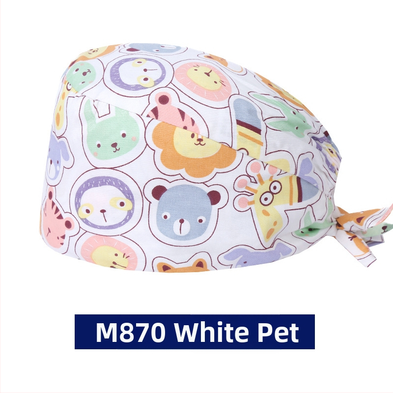 Χειρουργικά σκουφάκια για άνδρες και γυναίκες, καθαρό βαμβάκι, μεγάλο γείσο, καλοκαιρινά καπέλα οδοντιατρικής νοσοκόμας, χειρουργεία, εργασία και ιατρική περίθαλψη