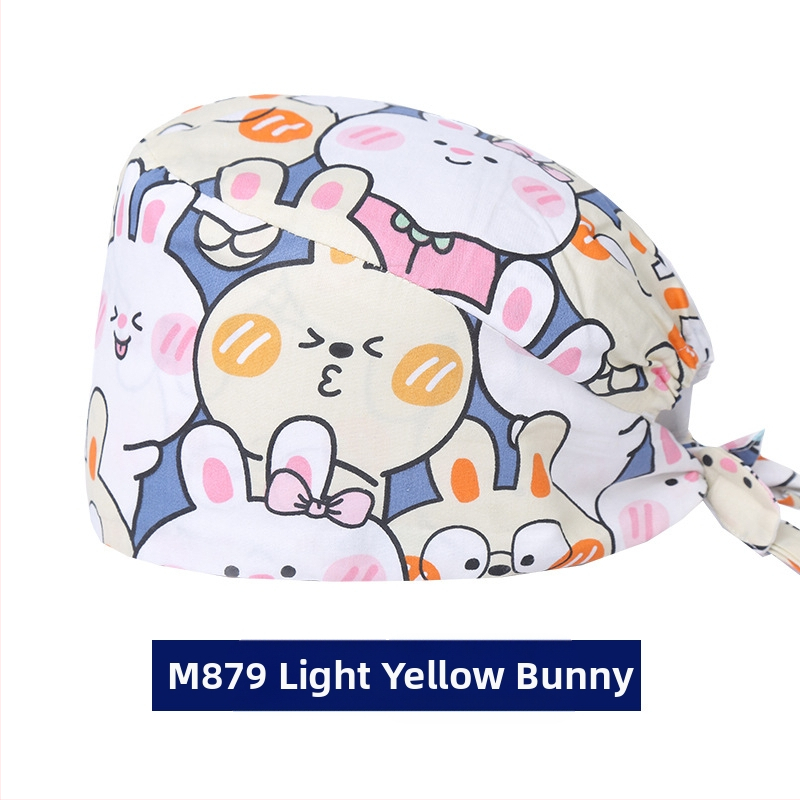 Χειρουργικά σκουφάκια για άνδρες και γυναίκες, καθαρό βαμβάκι, μεγάλο γείσο, καλοκαιρινά καπέλα οδοντιατρικής νοσοκόμας, χειρουργεία, εργασία και ιατρική περίθαλψη