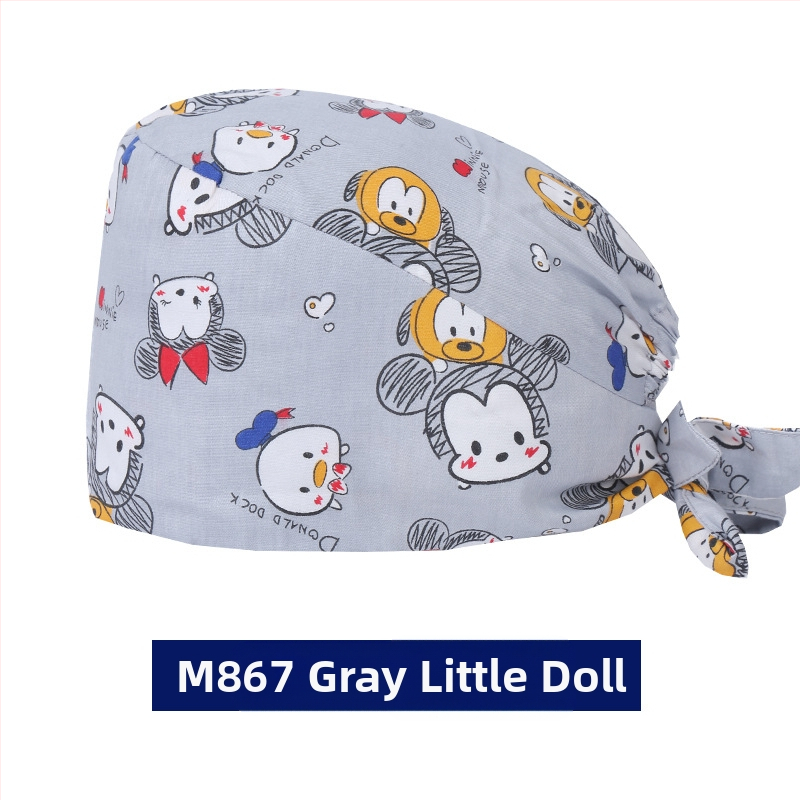 Χειρουργικά σκουφάκια για άνδρες και γυναίκες, καθαρό βαμβάκι, μεγάλο γείσο, καλοκαιρινά καπέλα οδοντιατρικής νοσοκόμας, χειρουργεία, εργασία και ιατρική περίθαλψη