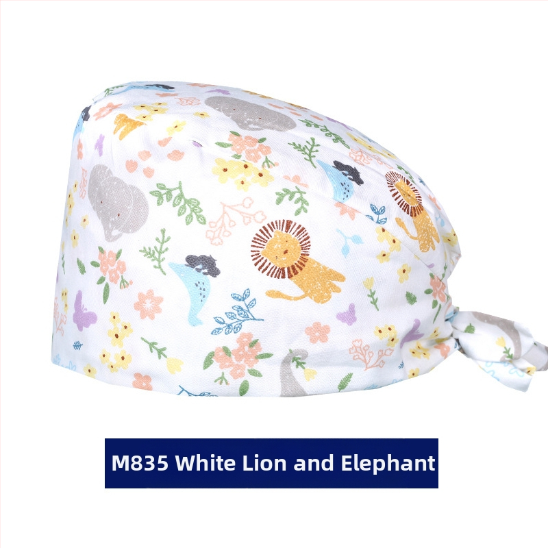 Χειρουργικά σκουφάκια για άνδρες και γυναίκες, καθαρό βαμβάκι, μεγάλο γείσο, καλοκαιρινά καπέλα οδοντιατρικής νοσοκόμας, χειρουργεία, εργασία και ιατρική περίθαλψη