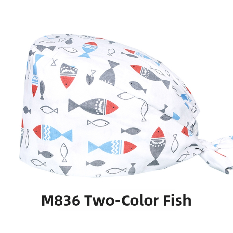 Χειρουργικά σκουφάκια για άνδρες και γυναίκες, καθαρό βαμβάκι, μεγάλο γείσο, καλοκαιρινά καπέλα οδοντιατρικής νοσοκόμας, χειρουργεία, εργασία και ιατρική περίθαλψη