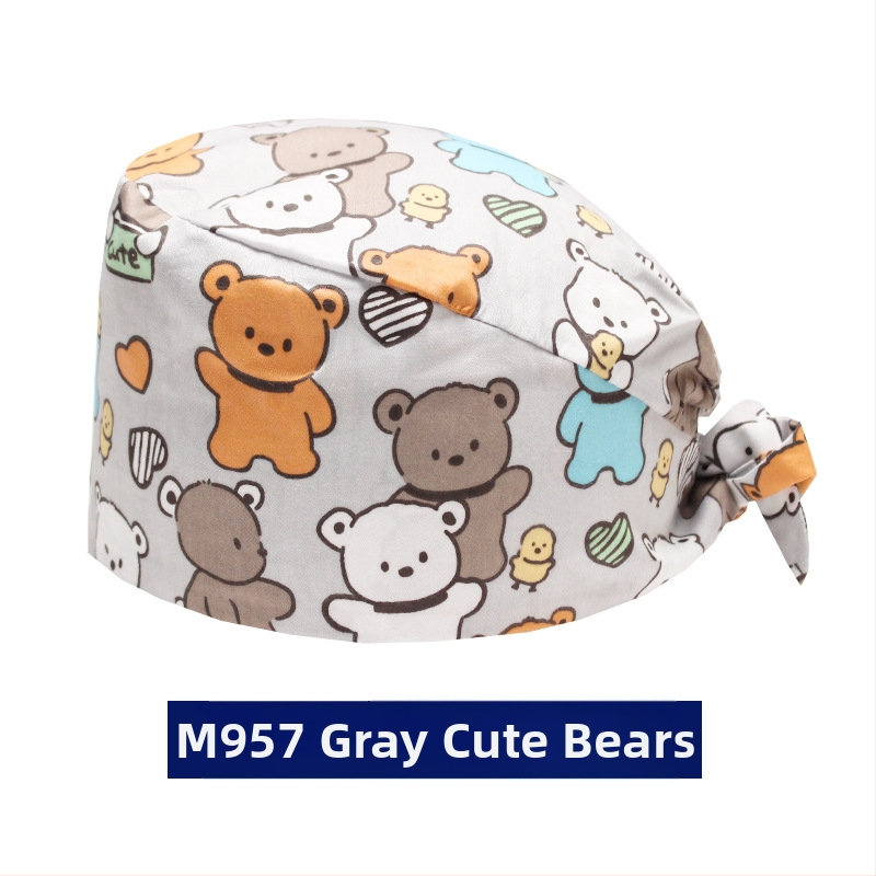 Χειρουργικά σκουφάκια για άνδρες και γυναίκες, καθαρό βαμβάκι, μεγάλο γείσο, καλοκαιρινά καπέλα οδοντιατρικής νοσοκόμας, χειρουργεία, εργασία και ιατρική περίθαλψη