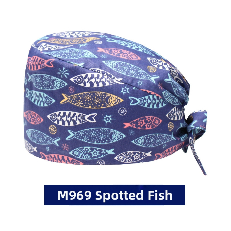 Χειρουργικά σκουφάκια για άνδρες και γυναίκες, καθαρό βαμβάκι, μεγάλο γείσο, καλοκαιρινά καπέλα οδοντιατρικής νοσοκόμας, χειρουργεία, εργασία και ιατρική περίθαλψη