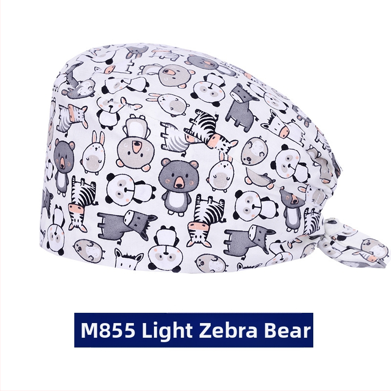 Χειρουργικά σκουφάκια για άνδρες και γυναίκες, καθαρό βαμβάκι, μεγάλο γείσο, καλοκαιρινά καπέλα οδοντιατρικής νοσοκόμας, χειρουργεία, εργασία και ιατρική περίθαλψη