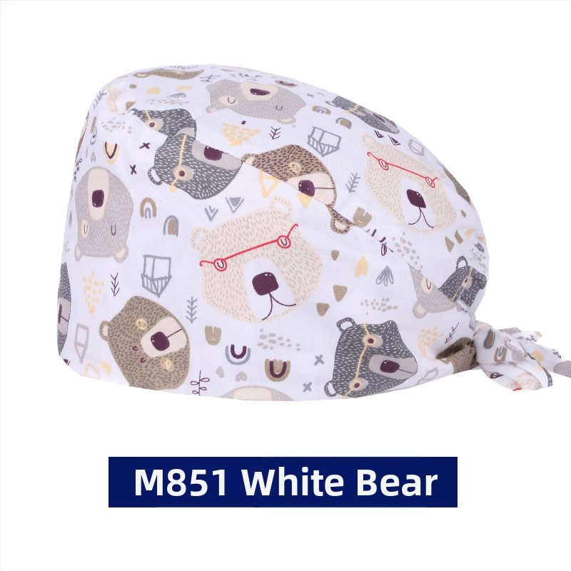 Χειρουργικά σκουφάκια για άνδρες και γυναίκες, καθαρό βαμβάκι, μεγάλο γείσο, καλοκαιρινά καπέλα οδοντιατρικής νοσοκόμας, χειρουργεία, εργασία και ιατρική περίθαλψη