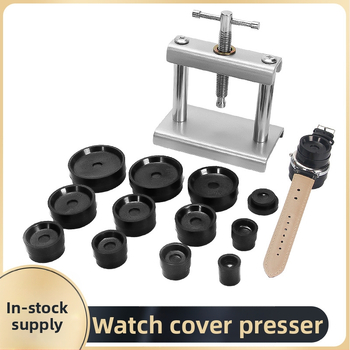 Инструмент за ремонт на часовници, механична машина за затваряне на кварцови часовници, преса за заден капак, инструмент за смяна на батерията, настолна машина за затваряне