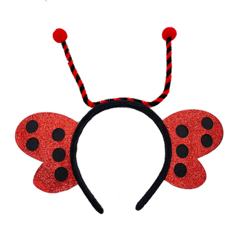 Δημιουργική αστεία κορδέλα μαλλιών πεταλούδας για παιδιά, εξαιρετικά χαριτωμένη κορδέλα μαλλιών για κορίτσια, κάρτα μαλλιών με θέμα το πρόσωπο, γιορτινό καπέλο