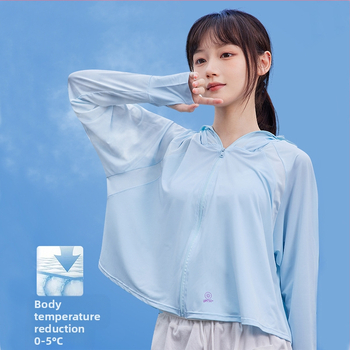 2025 Νέα Ρούχα Αντηλιακής Προστασίας από Βινύλιο Ice Silk Upf50+ για Γυναικεία Ρούχα για Δέρμα με Αντιηλιακή Προστασία από Ακτινοβολία UV Ρούχα Αντηλιακής Προστασίας για Γυναικεία
