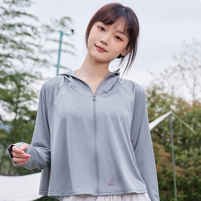 2025 Νέα Ρούχα Αντηλιακής Προστασίας από Βινύλιο Ice Silk Upf50+ για Γυναικεία Ρούχα για Δέρμα με Αντιηλιακή Προστασία από Ακτινοβολία UV Ρούχα Αντηλιακής Προστασίας για Γυναικεία