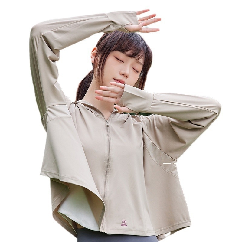 2025 Νέα Ρούχα Αντηλιακής Προστασίας από Βινύλιο Ice Silk Upf50+ για Γυναικεία Ρούχα για Δέρμα με Αντιηλιακή Προστασία από Ακτινοβολία UV Ρούχα Αντηλιακής Προστασίας για Γυναικεία