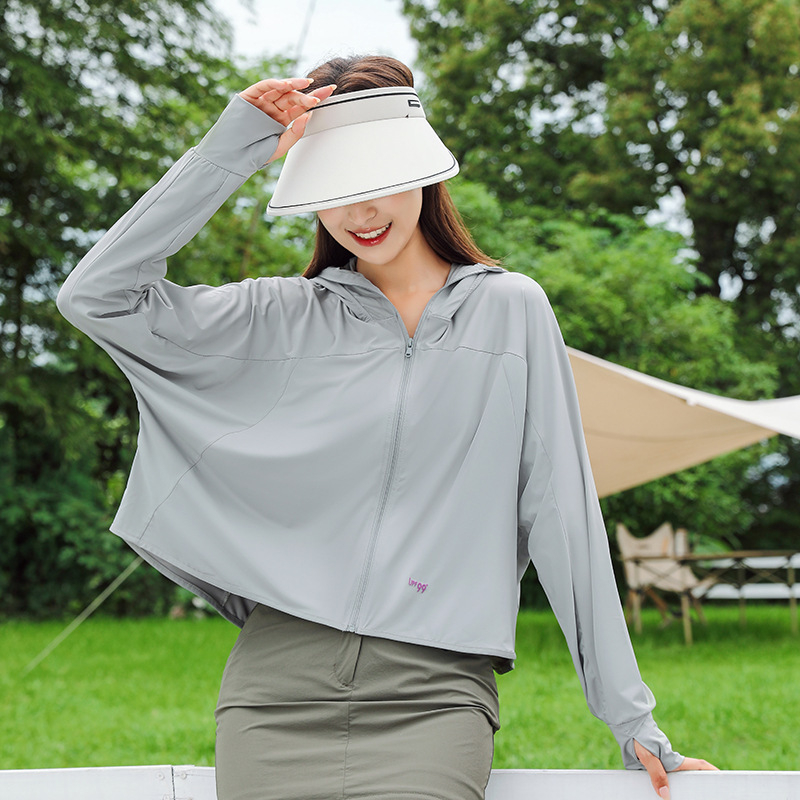 2025 Νέα Ρούχα Αντηλιακής Προστασίας από Βινύλιο Ice Silk Upf50+ για Γυναικεία Ρούχα για Δέρμα με Αντιηλιακή Προστασία από Ακτινοβολία UV Ρούχα Αντηλιακής Προστασίας για Γυναικεία