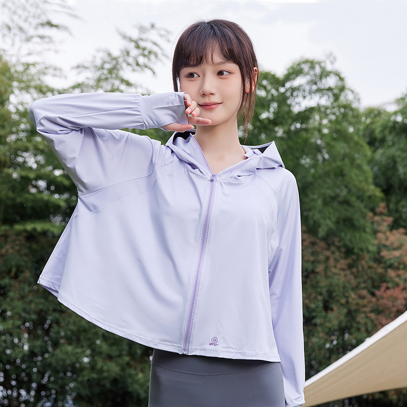 2025 Νέα Ρούχα Αντηλιακής Προστασίας από Βινύλιο Ice Silk Upf50+ για Γυναικεία Ρούχα για Δέρμα με Αντιηλιακή Προστασία από Ακτινοβολία UV Ρούχα Αντηλιακής Προστασίας για Γυναικεία