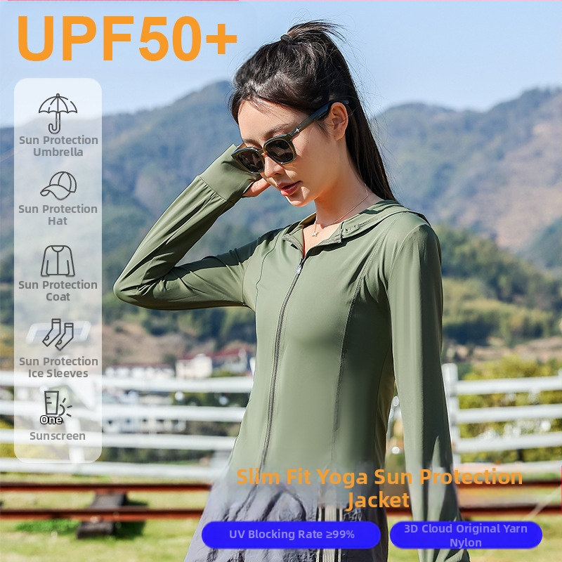 2025 Νέα Ρούχα Αντηλιακής Προστασίας από Βινύλιο Ice Silk Upf50+ για Γυναικεία Ρούχα για Δέρμα με Αντιηλιακή Προστασία από Ακτινοβολία UV Ρούχα Αντηλιακής Προστασίας για Γυναικεία