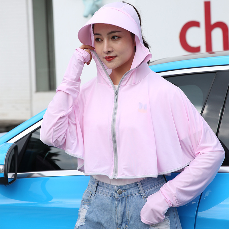 2025 Νέα Ρούχα Αντηλιακής Προστασίας από Βινύλιο Ice Silk Upf50+ για Γυναικεία Ρούχα για Δέρμα με Αντιηλιακή Προστασία από Ακτινοβολία UV Ρούχα Αντηλιακής Προστασίας για Γυναικεία