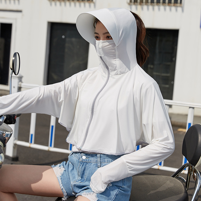 2025 Νέα Ρούχα Αντηλιακής Προστασίας από Βινύλιο Ice Silk Upf50+ για Γυναικεία Ρούχα για Δέρμα με Αντιηλιακή Προστασία από Ακτινοβολία UV Ρούχα Αντηλιακής Προστασίας για Γυναικεία