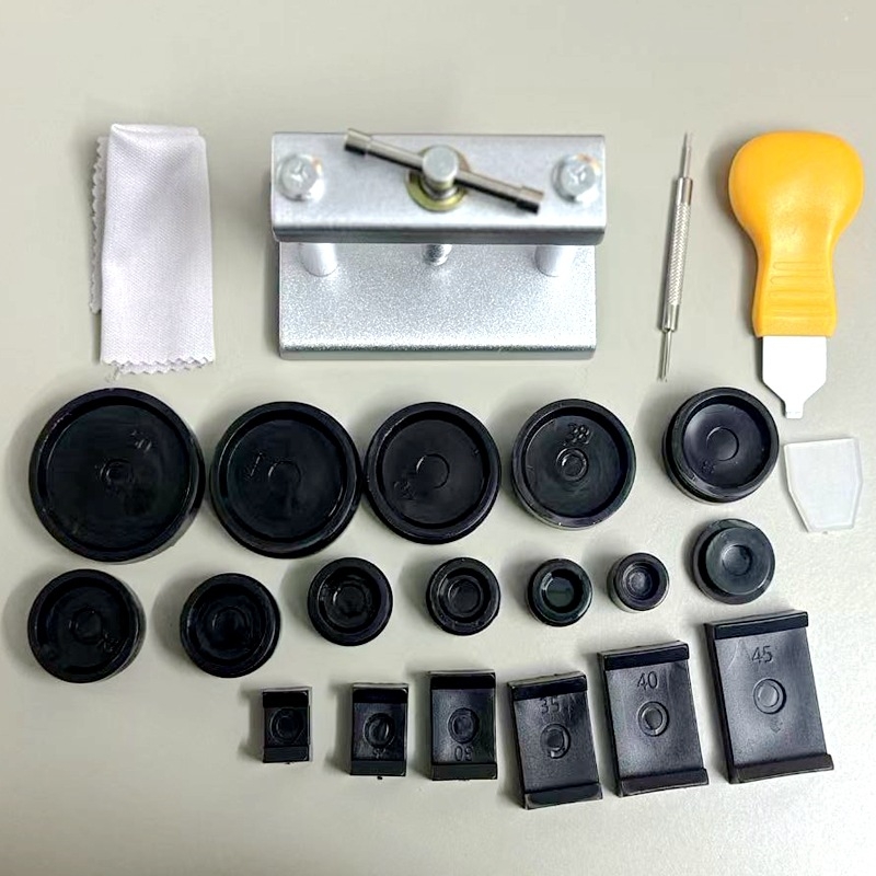 Kellade remondi käsitööriist Kella patareide vahetamine Tagakaas Vajutage tagasi Kvartsist Mehaaniline Kella Korkimismasin Lihtne Kruvikorkimismasin