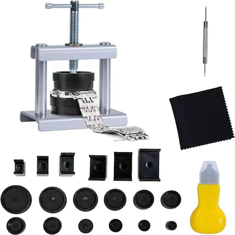 Kellade remondi käsitööriist Kella patareide vahetamine Tagakaas Vajutage tagasi Kvartsist Mehaaniline Kella Korkimismasin Lihtne Kruvikorkimismasin