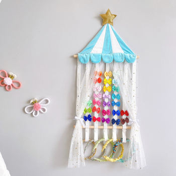 Peapaela hoidja juuste aksessuaaride korraldamine mängutelk tüdruk beebi peapaela juuste aksessuaarid hoiustamine rippuv seinakaunistus tüdruku tuba