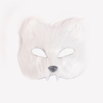 Нов стил реалистична маска от лисица, ръкавици, кадифена опашка от лисица, ръчна кукла, косплей реквизит, комплект костюми за Хелоуин на едро