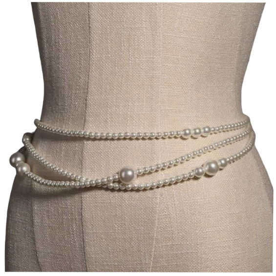 20 000 uut populaarset pärlitega vööketti, suurte ja väikeste pärlitega sobivaid käsitööna valminud peen vöökett, vöö kehakett