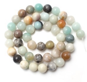 Mărgele de piatră vrac, mărgele de piatră mixte, agat de cristal, brățară semifabricată DIY, colier, bijuterii, vânzare en-gros transfrontalieră