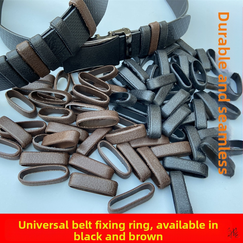 Vöö rõngassõrmus, fikseeritud rõngas, meeste vöö, väike nahast rõngas, vöösõrmus, fikseeritud pandlaga, rõngas, mesonvöö, ringvöö
